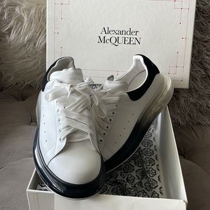ALEXANDER MCQUEEN LARRY TRANSPARENT **AUTHENTIC**